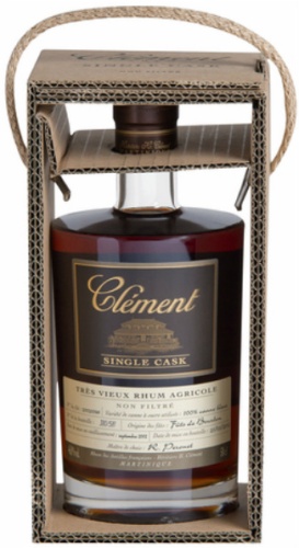 Clément 9yo 2002/2012 Trés Vieux Rhum Agricole (46.8%, OB, Bourbon Cask #20070077, 100% Canne Bleue, 587 bottles, Martinique)